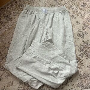 Parke Light Gray Boxer Sweatpants